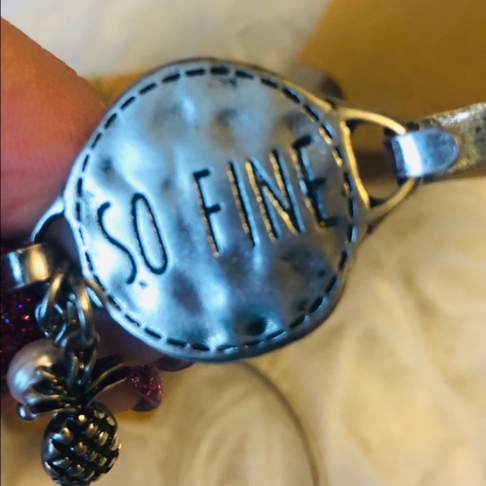 'SO FINE' Metal Bracelet